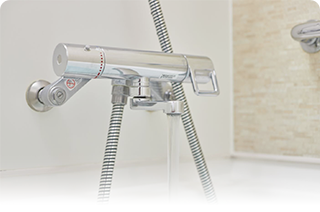 蛇口からの水漏れ