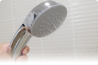 シャワーの水圧が弱い、温度が安定しない